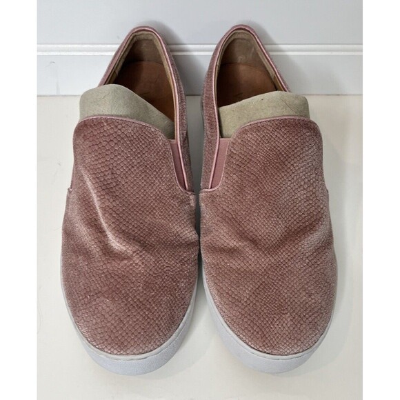 Vionic Shoes - Vionic Midi Holiday Slip On Sneakers Shoes Women’s Size 7 Blush Velvet Pink